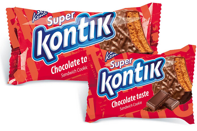 Печиво-сендвіч SUPER KONTIK - Дніпро - в асортименті Дніпро - зображення 2
