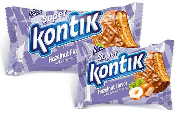 Печиво-сендвіч SUPER KONTIK - Полтава - в асортименті Полтава