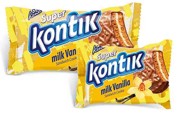 Печиво-сендвіч SUPER KONTIK - Луцьк - в асортименті Luts'k