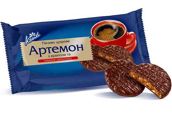 Печиво в глазурі з арахісом "Артемон" КОНТІ - Тернопіль - в асортименті Тернопіль