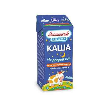 Кашу молочну ТМ «Яготинське для дітей» 2,0% жиру в асортименті Kyiv