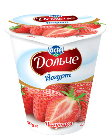 Вязкі йогурти ТМ "Дольче" 3,2% Pavlohrad
