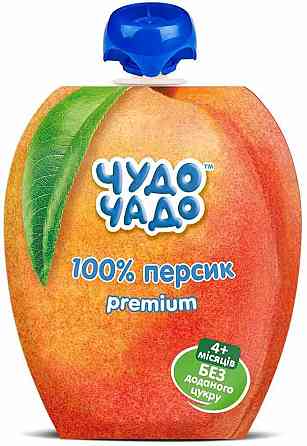 Корисні та смачні пюре для діток від 4 місяців, в зручній м'якій упаковці Odesa