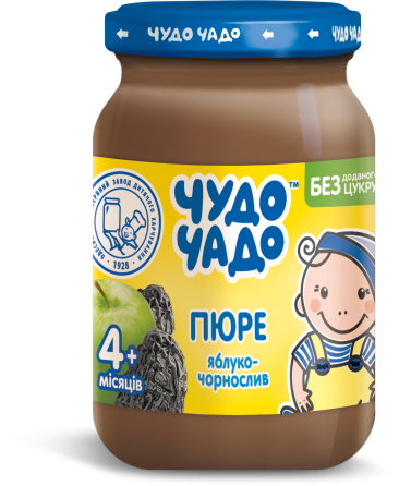 Корисні та смачні Фруктові пюре Чудо-Чадо в склі, для малюків від 4-6 місяцiв Odesa