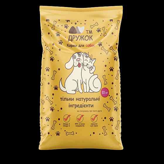 Корм для собак малих порід з куркою 600 грн 10 кг Dnipro