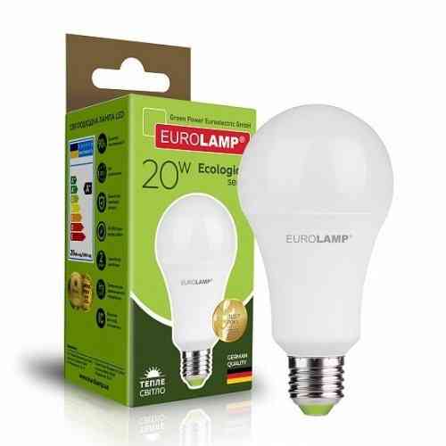 EUROLAMP LED Лампа ЕКО серія "P" А75 20W E27 3000K LED-A75-20272(P) Київ