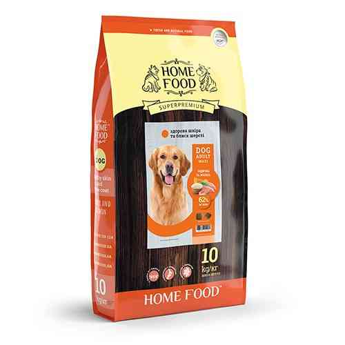 Сухий корм для дорослих собак «Індичка та лосось» DOG ADULT MAXI Здорова шкіра і блиск шерсті 10кг Kyiv