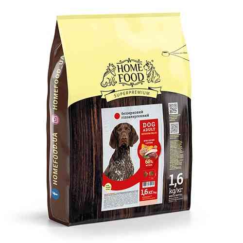 Сухий корм для дорослих собак «Качка з нутом» DOG ADULT MEDIUM/MAXI Беззерновий гіпоалергенний 1.6кг Kyiv