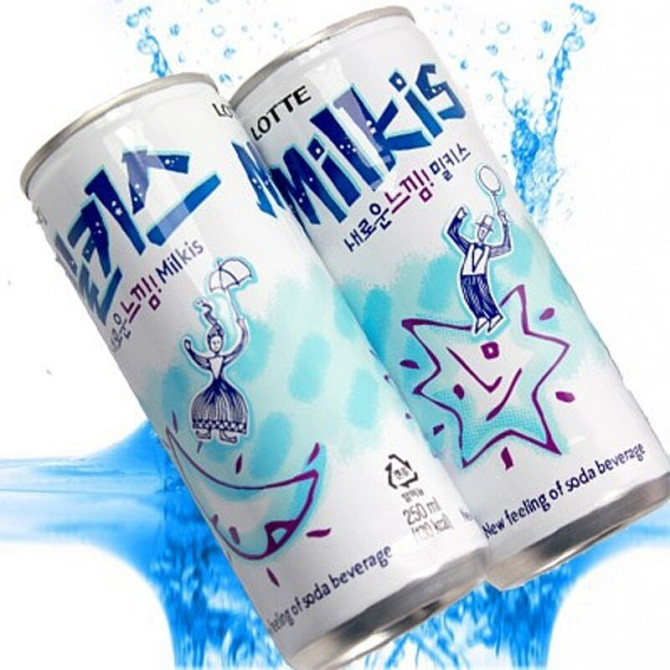 Напій газований Milkis Original 250 мл (ящик 30 шт.) Південна Корея Київ - зображення 2