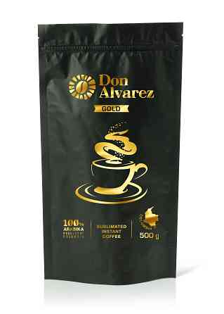 Don Alvarez - кава сублімована "Gold", 500гр. Kharkiv