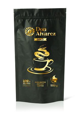 Don Alvarez - кава сублімована "Gold", 500гр. Харків - зображення 1