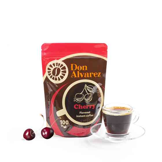 Don Alvarez - кава сублімована з ароматом вишні, 100гр. Kharkiv
