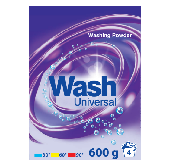 Пральний порошок Wash Universal 600г Odesa