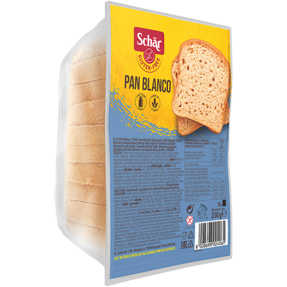Безглютеновий хліб Pan Blanco від Dr. Schar Kyiv